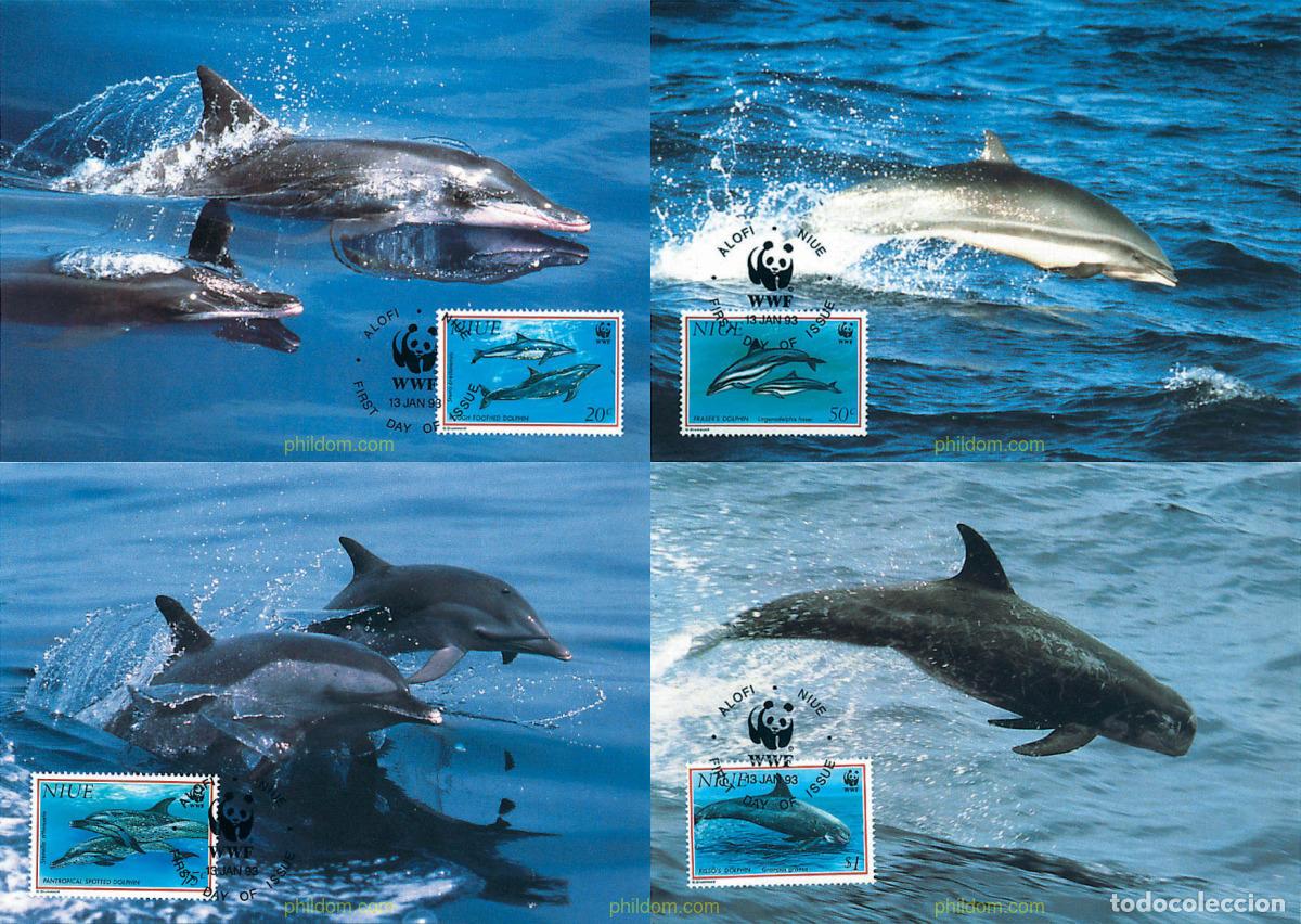 Sellos: 7384 MNH NIUE 1993 DELFINES