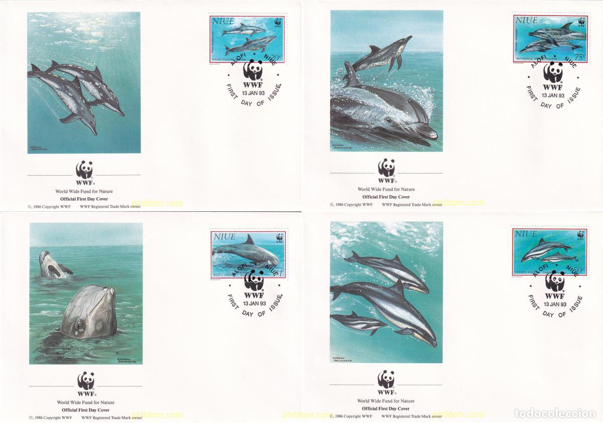 Sellos: 23162 MNH NIUE 1993 DELFINES