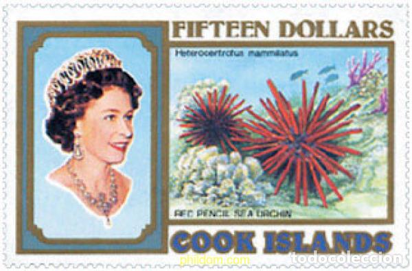Stamps: 43184 MNH COOK Islas 1994 VIDA DEL ARRECIFE