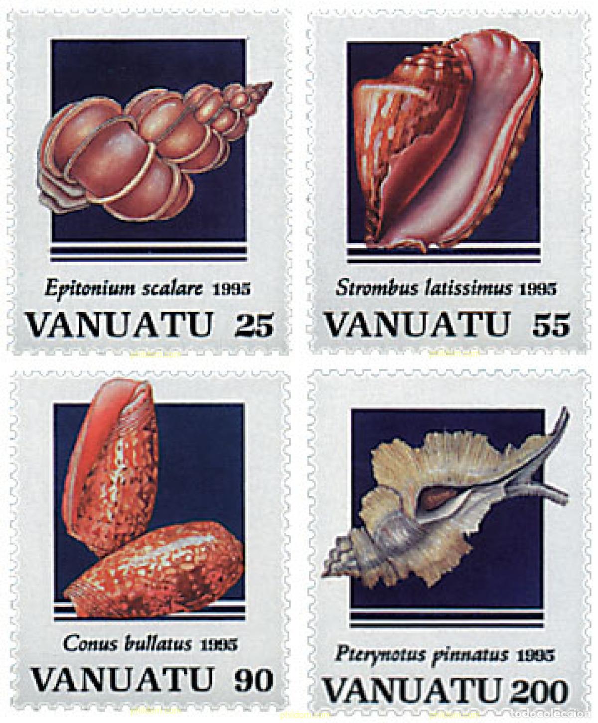 Sellos: 45834 MNH VANUATU 1995 CONCHAS