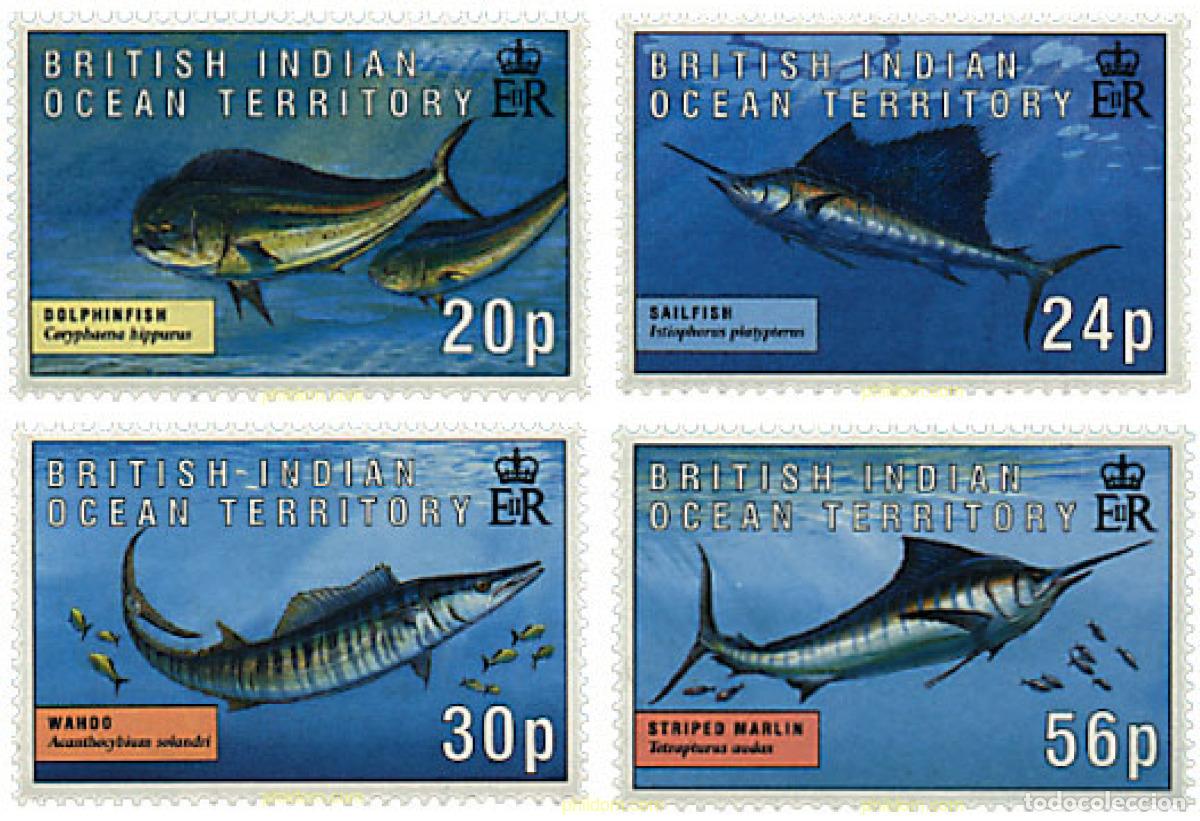 Sellos: 72864 MNH OCEANO INDICO BRITANICO 1995 PECES