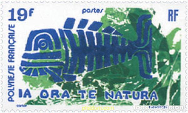 Sellos: 43550 MNH POLINESIA FRANCESA 1975 PROTECCION DE LA NATURALEZA