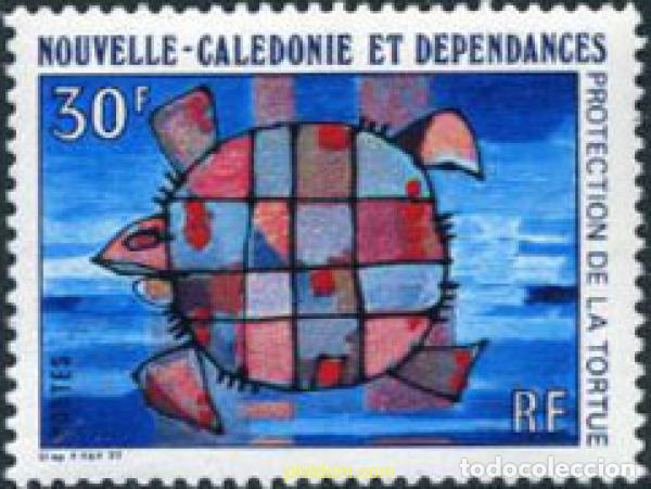 Sellos: 44479 MNH NUEVA CALEDONIA 1978 PROTECCION DE LA TORTUGA DE MAR