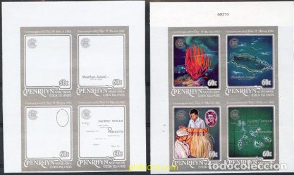 Sellos: 221142 MNH PENRHYN 1983 DIA DE LA COMMONWEALTH