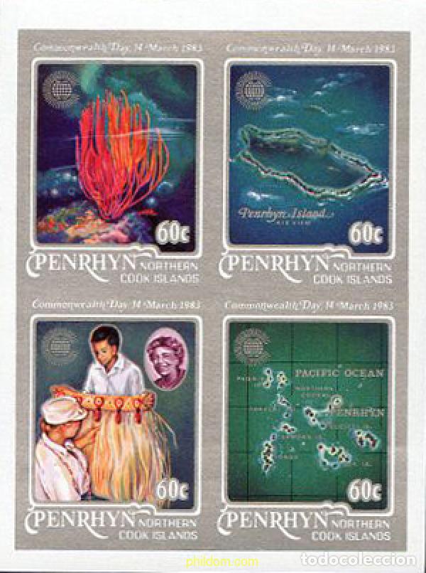 Sellos: 221143 MNH PENRHYN 1983 DIA DE LA COMMONWEALTH