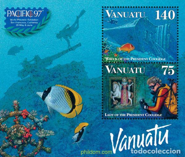 Sellos: 45842 MNH VANUATU 1997 PACIFIC 97. EXPOSICION FILATELICA INTERNACIONAL