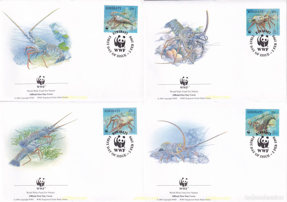 Stamps: 23280 MNH KIRIBATI 1998 LANGOSTA INSULAR
