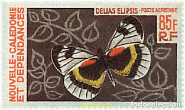 Sellos: 583703 MNH NUEVA CALEDONIA 1967 MARIPOSAS