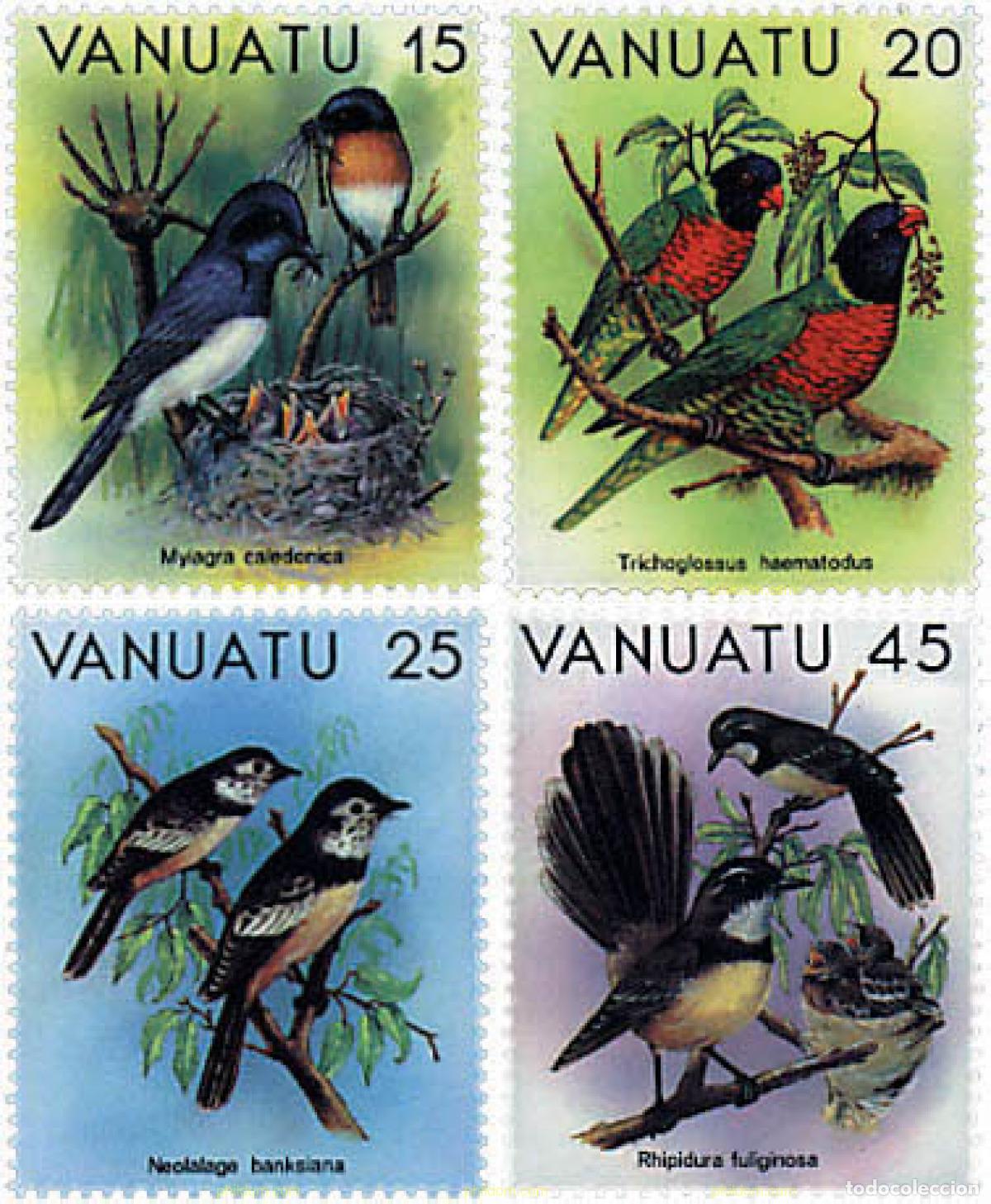 Stamps: 45798 MNH VANUATU 1982 AVES