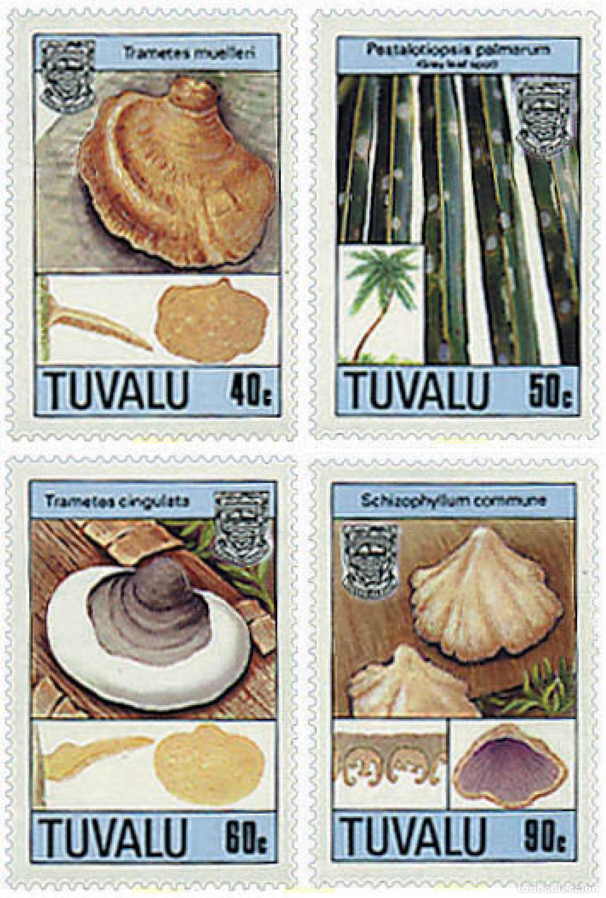 Sellos: 34585 MNH TUVALU 1989 SETAS