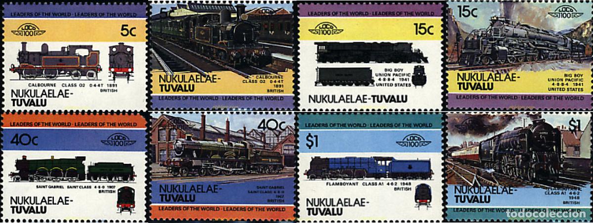 Francobolli: 59569 MNH TUVALU. Nukulaelae 1984 LOCOMOTORAS