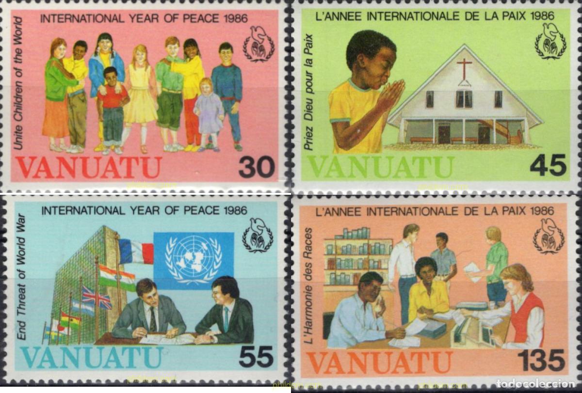 Sellos: 690392 MNH VANUATU 1986 NAVIDAD