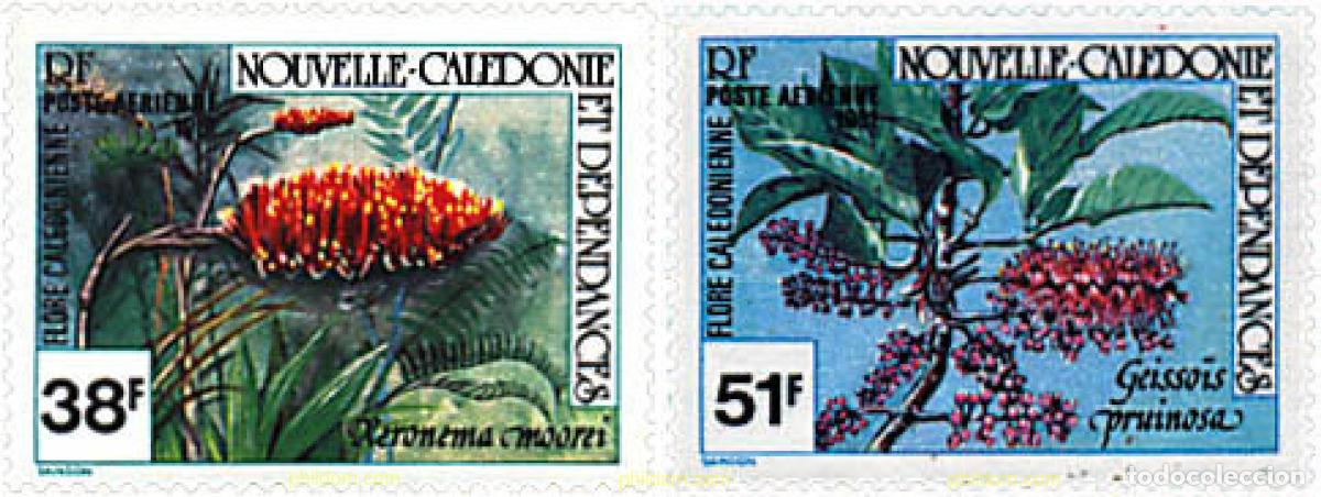 Sellos: 94950 MNH NUEVA CALEDONIA 1981 FLORES
