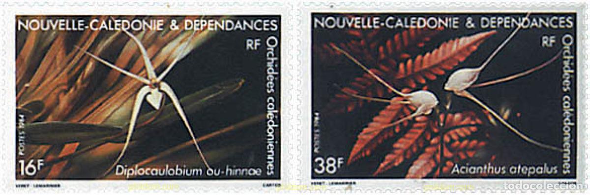 Sellos: 94955 MNH NUEVA CALEDONIA 1984 ORQUIDEAS DE NUEVA CALEDONIA