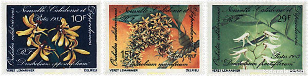 Sellos: 94953 MNH NUEVA CALEDONIA 1983 ORQUIDEAS
