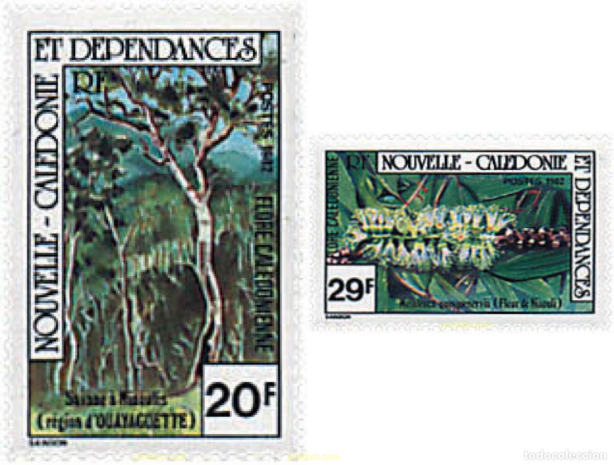 Sellos: 94952 MNH NUEVA CALEDONIA 1982 FLORA DE NUEVA CALEDONIA
