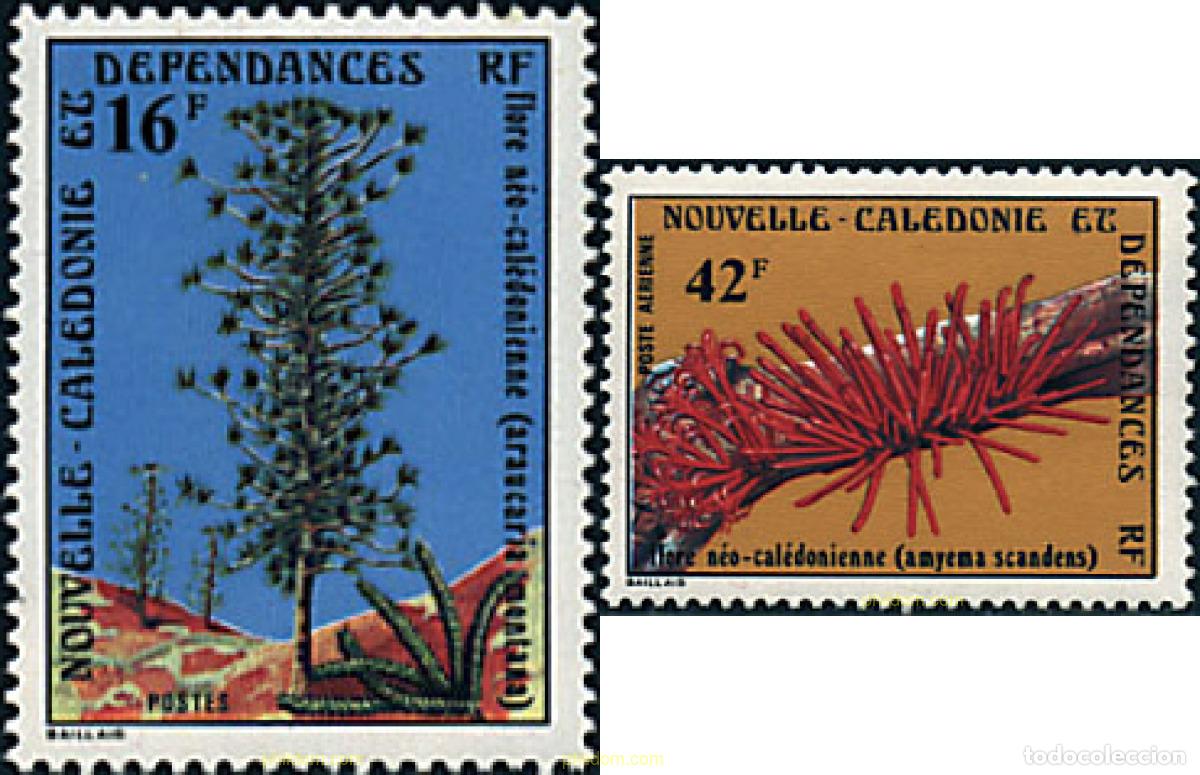 Sellos: 94947 MNH NUEVA CALEDONIA 1978 FLORA DE NUEVA CALEDONIA