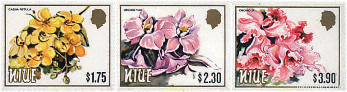 Sellos: 348143 MNH NIUE 1984 FLORES DEL PACIFICO