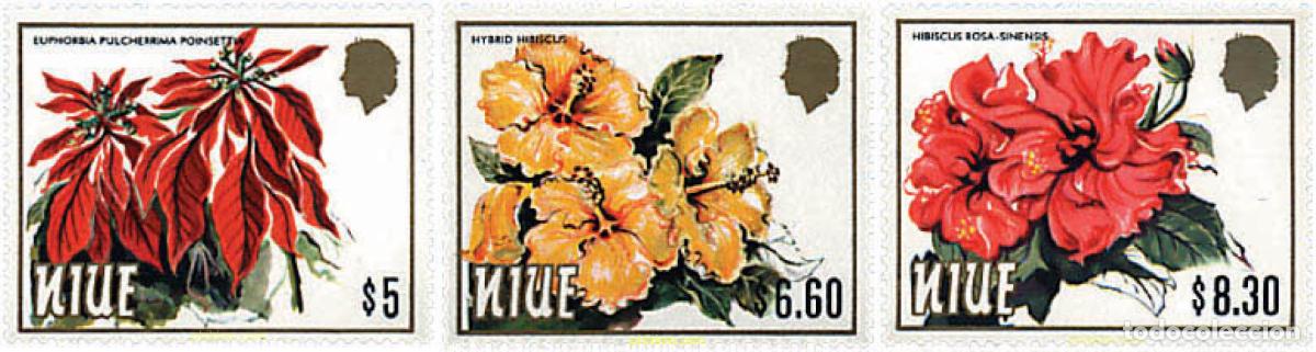 Sellos: 348144 MNH NIUE 1984 FLORES DEL PACIFICO