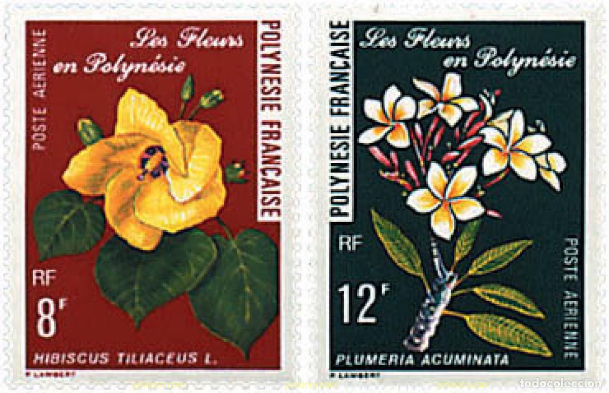 Sellos: 94312 MNH POLINESIA FRANCESA 1977 FLORES DE POLINESIA