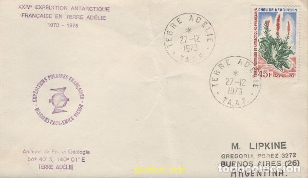 Sellos: 641004 MNH ANTARTIDA FRANCESA 1973 FLORA