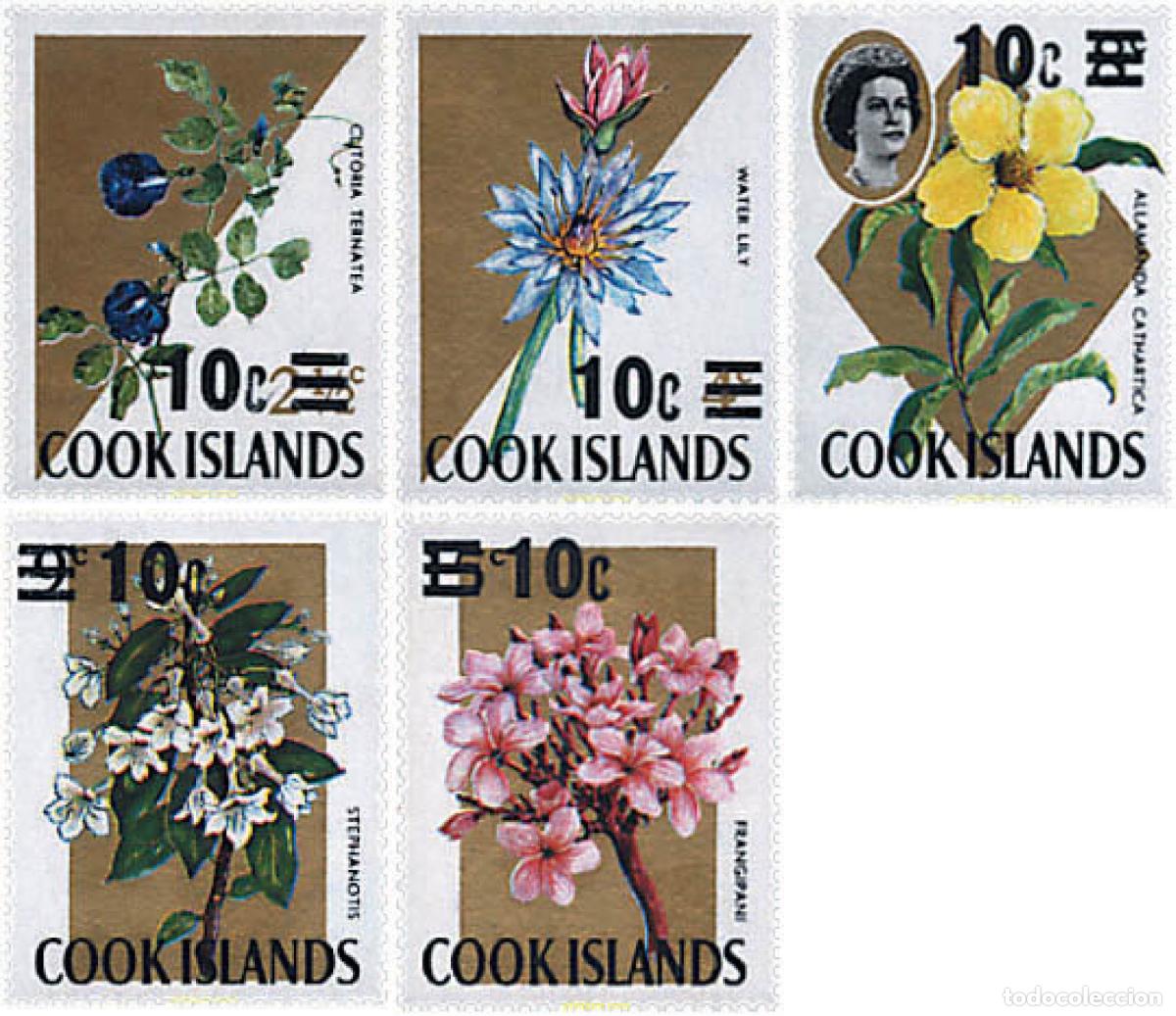 Sellos: 96582 MNH COOK Islas 1971 MOTIVOS VARIOS