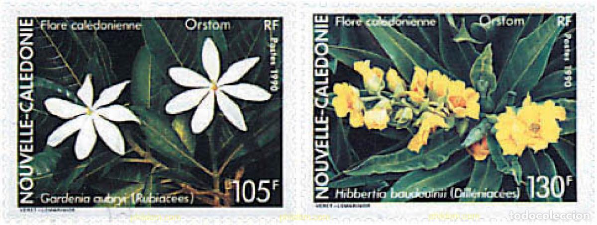 Sellos: 94958 MNH NUEVA CALEDONIA 1990 FLORA DE NUEVA CALEDONIA