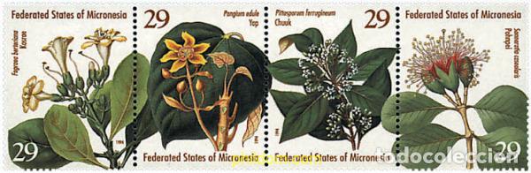 Sellos: 6433 MNH MICRONESIA 1994 FLORES DE LAS ISLAS