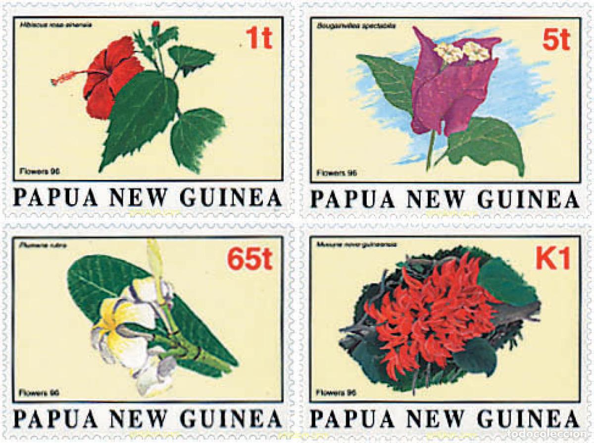 Sellos: 94160 MNH PAPUA NUEVA GUINEA 1996 FLORES