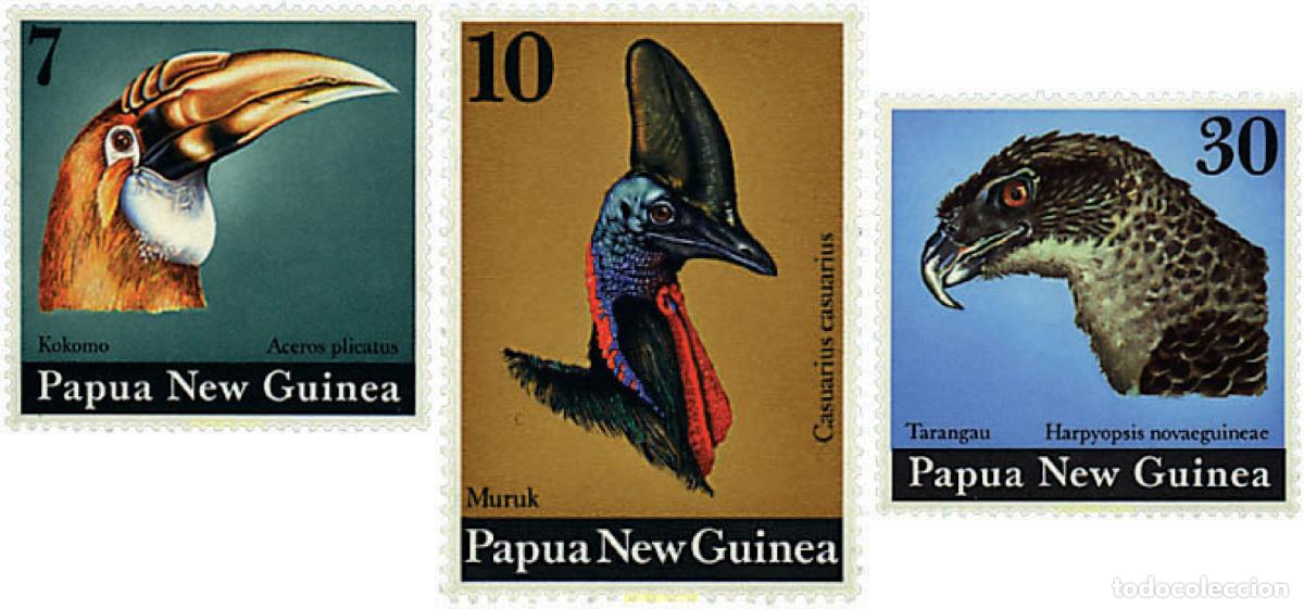 Stamps: 45038 MNH PAPUA NUEVA GUINEA 1974 AVES