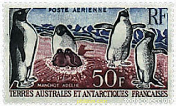 Sellos: 43393 MNH ANTARTIDA FRANCESA 1962 PINGUINOS
