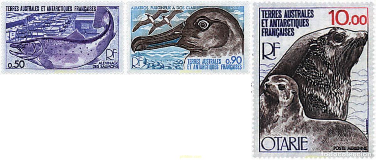 Sellos: 43416 MNH ANTARTIDA FRANCESA 1977 FAUNA