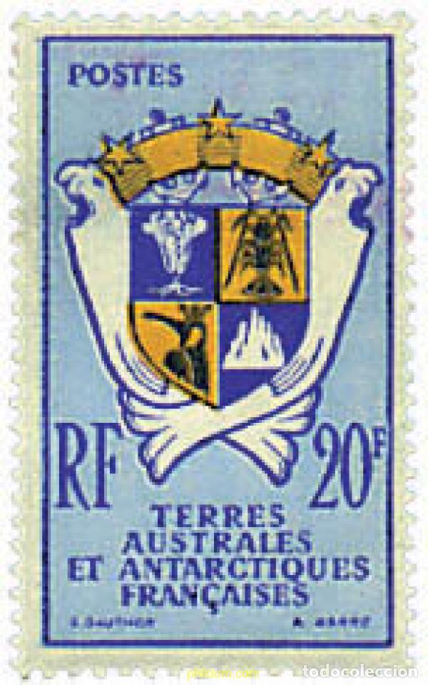 Sellos: 367012 MNH ANTARTIDA FRANCESA 1959 FAUNA