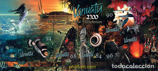 Sellos: 92677 MNH VANUATU 1999 CELEBRACION DEL NUEVO MILENIO