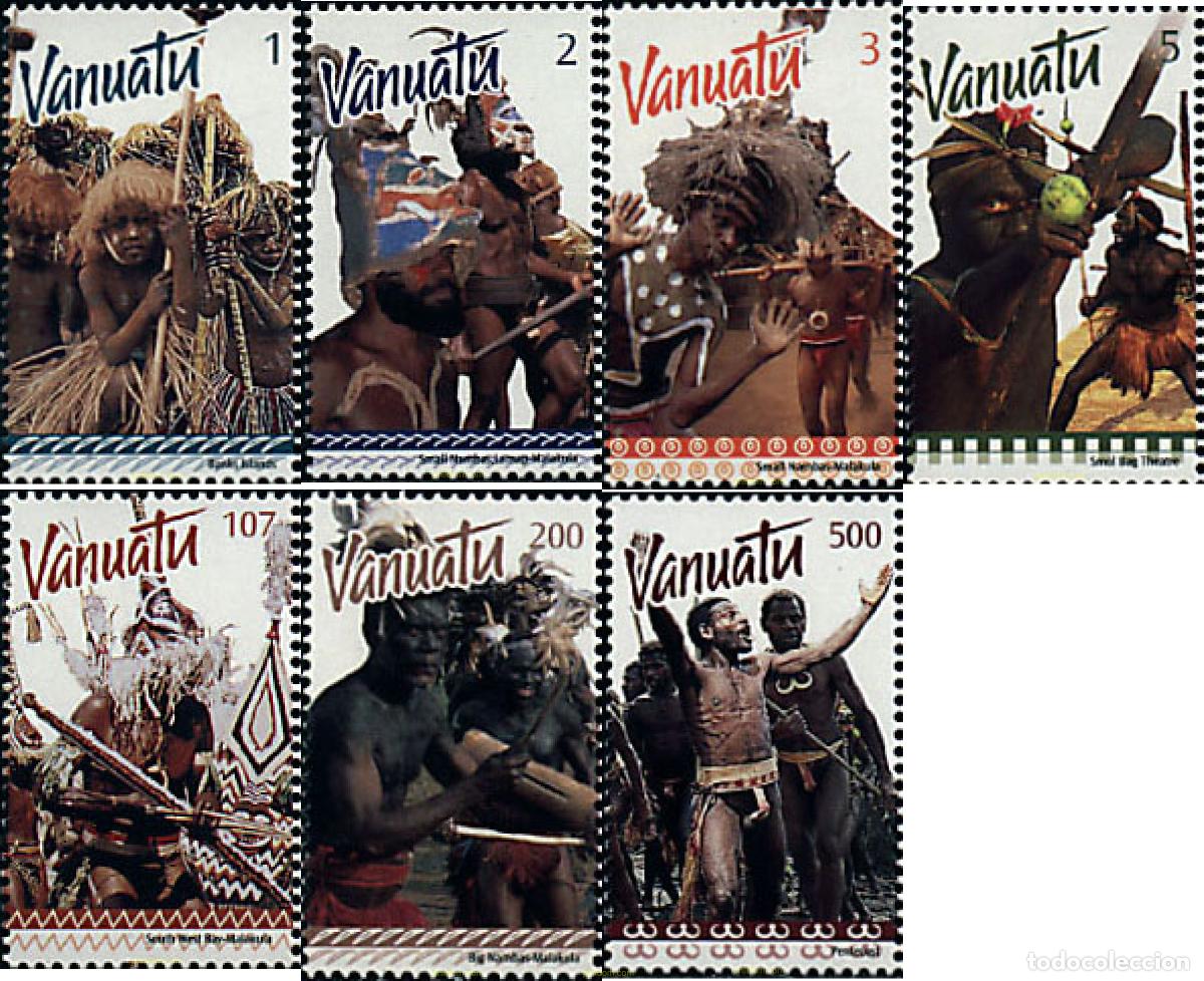 Sellos: 67527 MNH VANUATU 1999 DANZAS TRADICIONALES