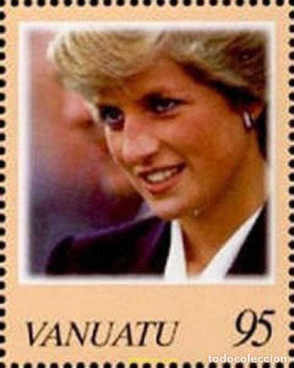 Sellos: 690427 MNH VANUATU 1998 HOMENAJE A LA PRINCESA DIANA DE GALES