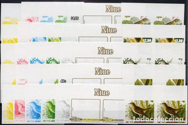 Sellos: 220256 MNH NIUE 1985 BICENTENARIO DEL NACIMIENTO DEL ORNITOLOGO J.J. AUDUBON