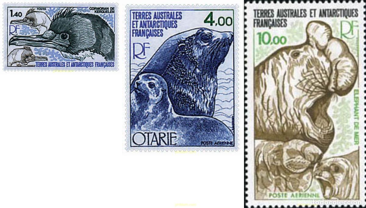 Sellos: 43417 MNH ANTARTIDA FRANCESA 1979 FAUNA