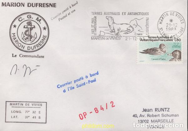 Sellos: 643664 MNH ANTARTIDA FRANCESA 1983 FAUNA