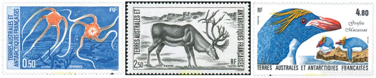 Sellos: 33436 MNH ANTARTIDA FRANCESA 1987 FAUNA