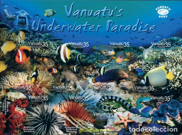 Stamps: 158336 MNH VANUATU 2004 FAUNA MARINA