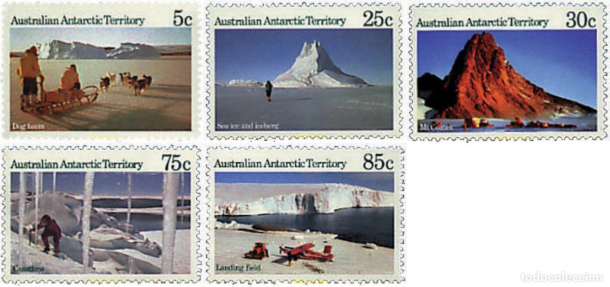 Stamps: 37310 MNH ANTARTIDA AUSTRALIANA 1984 VISTAS DEL TERRITORIO