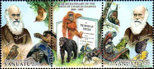 Sellos: 234476 MNH VANUATU 2009 CHARLES DARWIN