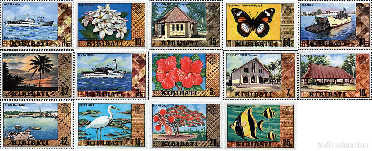 Briefmarken: 3814 MNH KIRIBATI 1979 MOTIVOS VARIOS