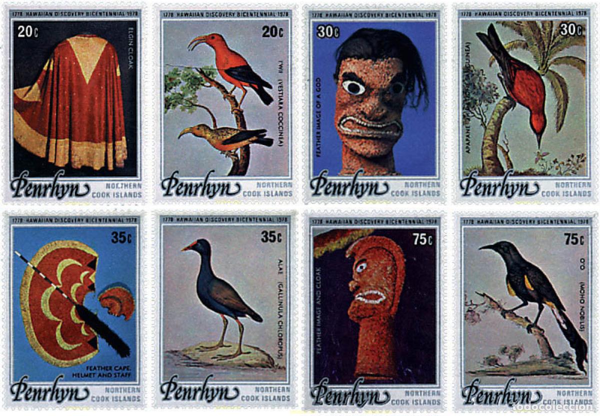 Briefmarken: 63299 MNH PENRHYN 1978 BICENTENARIO DEL DESCUBRIMIENTO DE LAS ISLAS HAWAI