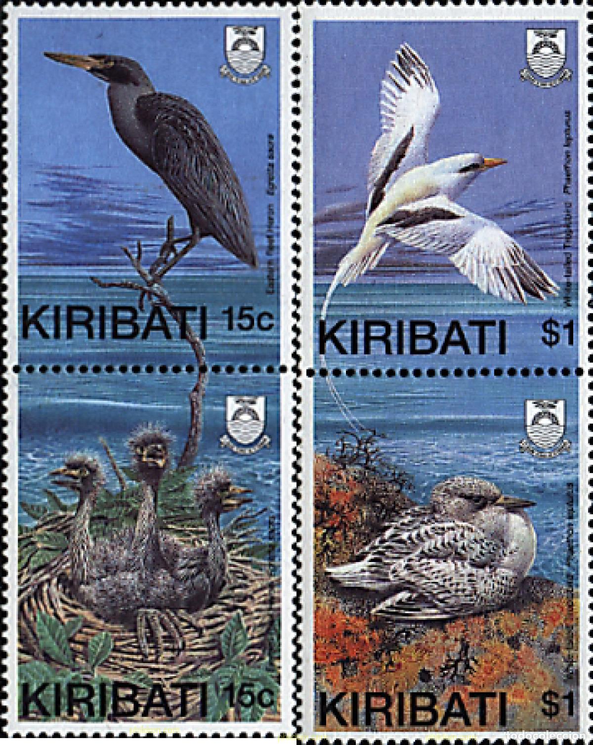 Sellos: 6974 MNH KIRIBATI 1989 FAUNA