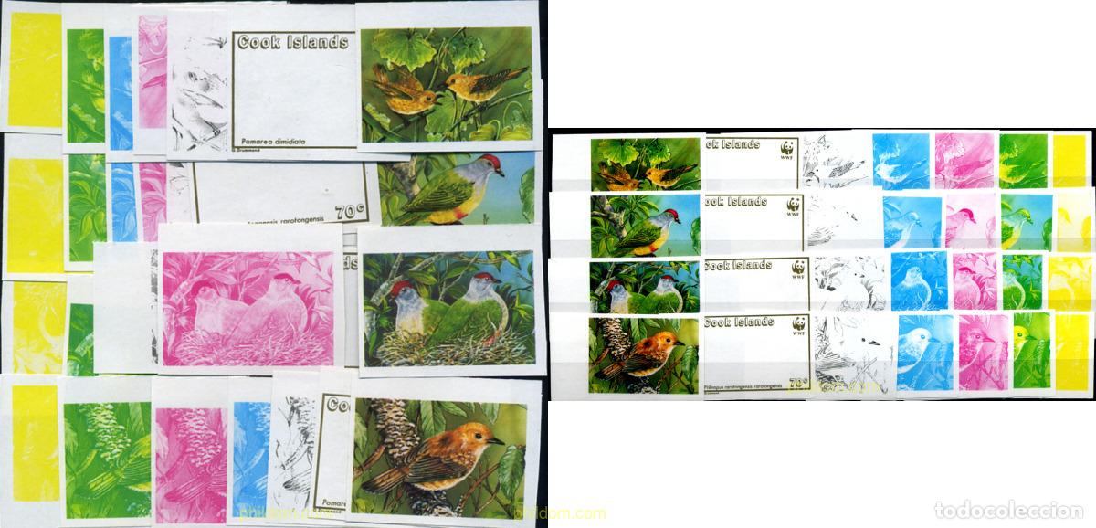 Sellos: 201984 MNH COOK Islas 1989 MONARCA PARAISO DE RAROTONGA, TIPOLO DE RAROTONGA
