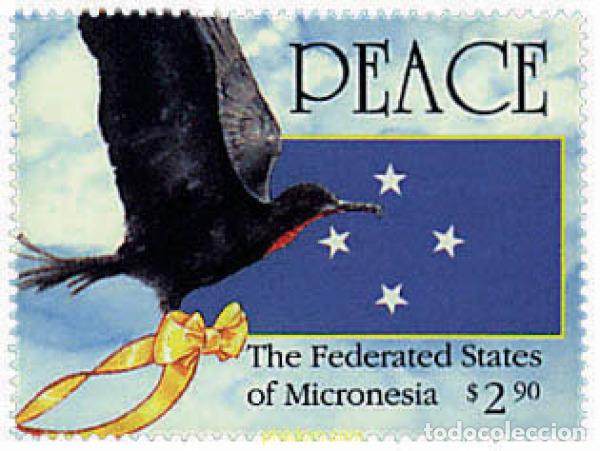Sellos: 34074 MNH MICRONESIA 1991 HOMENAJE A LOS MICRONESIANOS QUE SIRVIERON EN LAS OPERACIONES DE LA GUERR