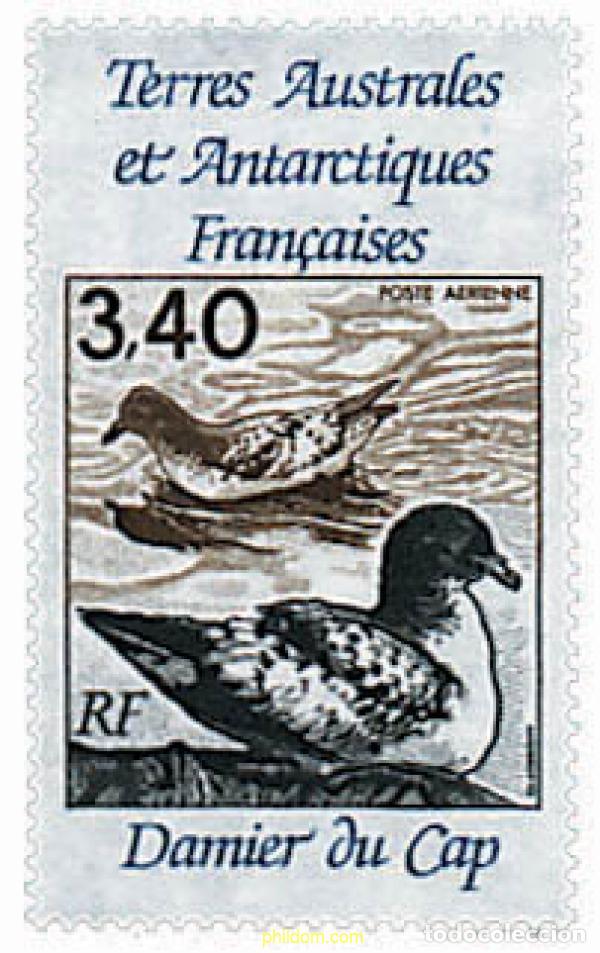 Sellos: 578982 MNH ANTARTIDA FRANCESA 1992 FAUNA ANTARTICA