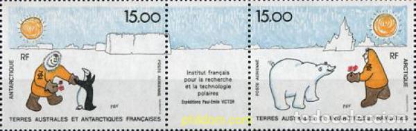 Sellos: 206883 MNH ANTARTIDA FRANCESA 1991 INST. FRANCES DE TECNOLOGIA E INVESTIGACION POLAR